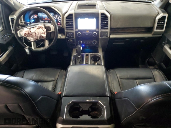 2019 Ford F-150 XL with VIN 1FTFW1E45KFC86941, listed as a Copart auction lot 57488365 with 87,241 mi miles and Salvage title. Bid and sale history available at DreamBid. Image 8.