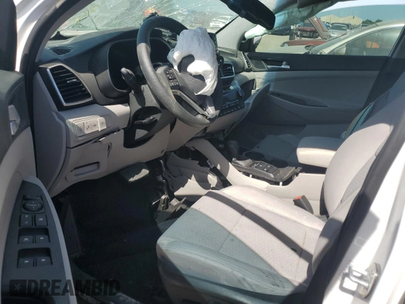 2019 Hyundai Tucson SEL with VIN KM8J33AL3KU895562, listed as a Copart auction lot 51984095 with Not provided miles and Salvage title. Bid and sale history available at DreamBid. Image 8.
