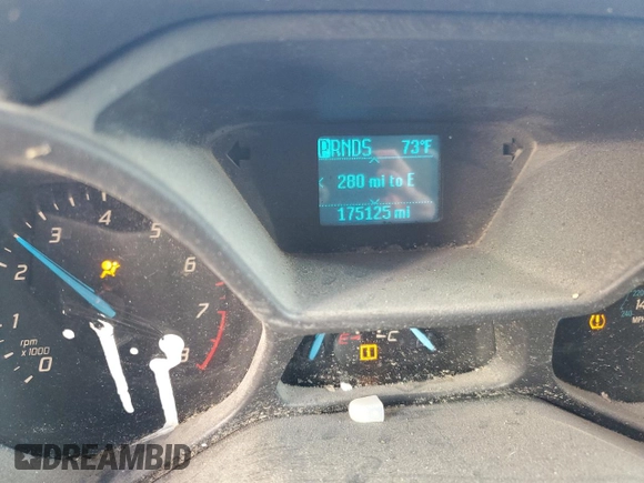2015 Ford Transit Connect XLT with VIN NM0LS7F77F1189833, listed as a Copart auction lot 62602455 with 175,125 mi miles and Salvage title. Bid and sale history available at DreamBid. Image 9.