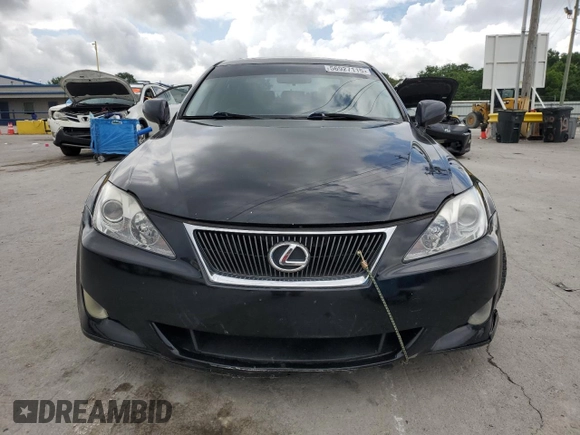 2006 Lexus IS 250 z VIN JTHBK262162003914, wystawiony jako Copart lot #56927115 z przebiegiem 136 494 mil mil oraz Czysty tytuł • Clean title. Historia ofert i sprzedaży dostępna na DreamBid. Obrazek 5.