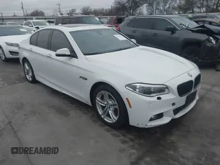 2014 BMW 5 Series 528i with VIN WBA5A5C53ED504191, listed as a IAAI auction lot 41771759 with 91,397 mi miles. Bid and sale history available at carsss.com. Image 1.