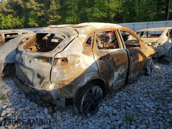 2020 Hyundai Kona Limited with VIN KM8K33A50LU505105, listed as a Copart auction lot 44710755 with 20,953 mi miles and Salvage Title. Bid and sale history available at carsss.com. Image 3.
