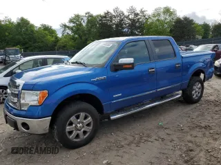 2013 Ford F-150 XL with VIN 1FTFW1ET4DKE90681, listed as a Copart auction lot 56385965 with 165,328 mi miles and Salvage title. Bid and sale history available at DreamBid. Image 1.