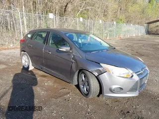 2014 Ford Focus SE with VIN 1FADP3K22EL327833, listed as a IAAI auction lot 41969740 with 108,649 mi miles. Bid and sale history available at carsss.com. Image 1.