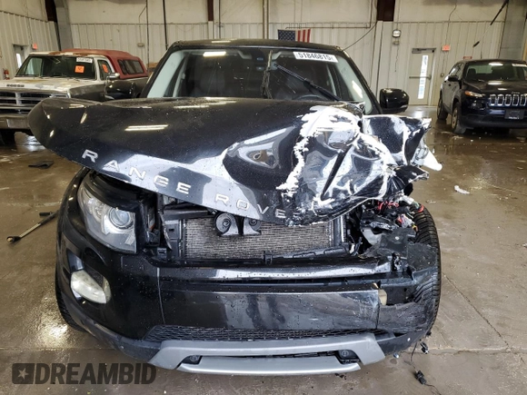2013 Land Rover Range Rover Evoque Pure Premium with VIN SALVR2BG1DH747298, listed as a Copart auction lot 51846815 with 0 mi miles and Non Repairable. Bid and sale history available at carsss.com. Image 5.