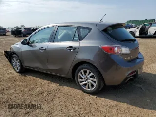 2013 Mazda 3 i Touring with VIN JM1BL1L74D1735434, listed as a Copart auction lot 60664325 with 458,686 mi miles and Salvage title. Bid and sale history available at DreamBid. Image 2.
