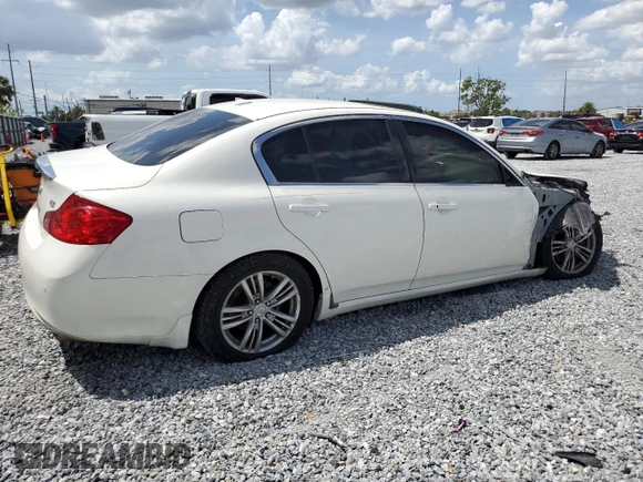 2013 Infiniti G37 Sedan Journey with VIN JN1CV6AP1DM714346, listed as a Copart auction lot 51689945 with 117,667 mi miles and Salvage Title. Bid and sale history available at carsss.com. Image 3.