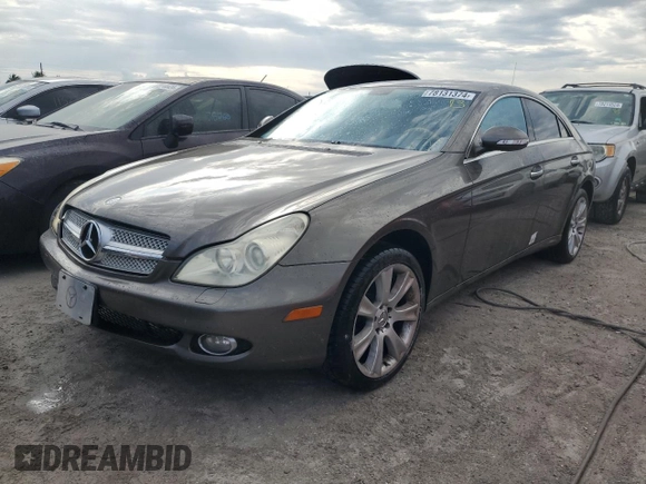 2006 Mercedes-Benz CLS-Class with VIN WDDDJ75X36A015050, listed as a Copart auction lot 78131374 with 0 mi miles and Non Repairable. Bid and sale history available at carsss.com. Image 1.
