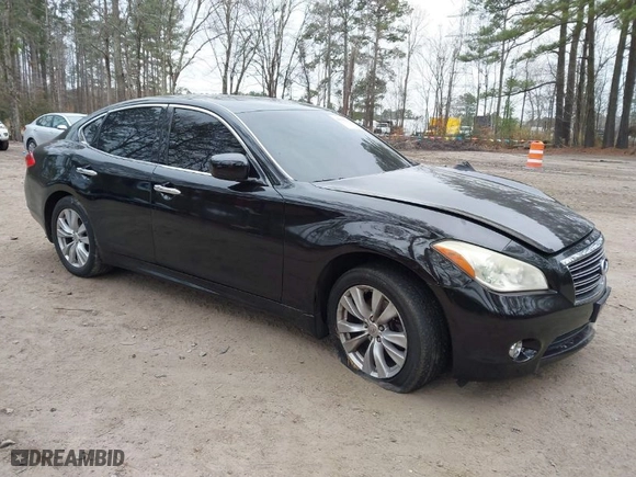 2011 Infiniti M37 with VIN JN1BY1AR4BM374744, listed as a IAAI auction lot 41502845 with 206,738 mi miles. Bid and sale history available at carsss.com. Image 1.