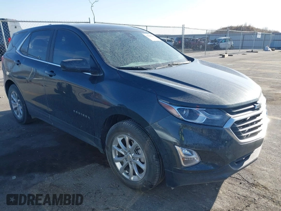 2021 Chevrolet Equinox LT with VIN 2GNAXKEV8M6126238, listed as a IAAI auction lot 42008365 with 89,576 mi miles and . Bid and sale history available at DreamBid. Image 1.
