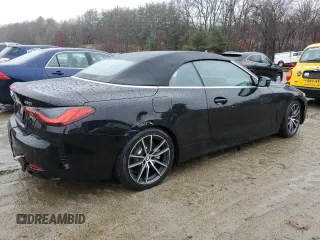 2024 BMW 4 Series 430i z VIN WBA23AT09RCN57810, wystawiony jako Copart lot #84452014 z przebiegiem Nie podano mil oraz Szkoda całkowita • Salvage title. Historia ofert i sprzedaży dostępna na DreamBid. Obrazek 3.