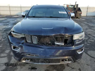 2017 Jeep Grand Cherokee Overland with VIN 1C4RJFCT0HC952052, listed as a Copart auction lot 85064124 with 184,206 mi miles and Salvage Title. Bid and sale history available at carsss.com. Image 5.