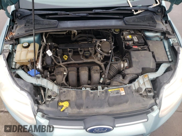 2012 Ford Focus SE with VIN 1FAHP3F21CL142407, listed as a Copart auction lot 48551205 with 174,935 mi miles and Salvage Title. Bid and sale history available at carsss.com. Image 13.