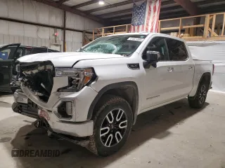 2022 GMC Sierra 1500 Limited SLT with VIN 3GTU9DED1NG186483, listed as a Copart auction lot 41821895 with 81,913 mi miles and Salvage Title. Bid and sale history available at carsss.com. Image 1.