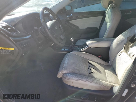 2014 Kia Cadenza Premium with VIN KNALN4D78E5149020, listed as a Copart auction lot 86242514 with 0 mi miles and Clean Title. Bid and sale history available at carsss.com. Image 7.