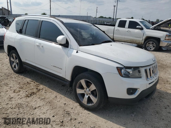 2017 Jeep Compass High Altitude with VIN 1C4NJCEB7HD156023, listed as a Copart auction lot 60522455 with 115,520 mi miles and Clean title. Bid and sale history available at DreamBid. Image 4.