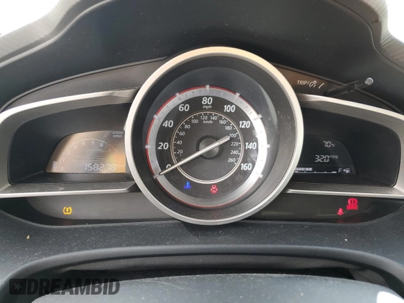 2014 Mazda 3 i Touring with VIN JM1BM1L74E1148214, listed as a Copart auction lot 54272605 with 158,278 mi miles and Salvage title. Bid and sale history available at DreamBid. Image 9.