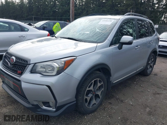 2015 Subaru Forester XT Touring with VIN JF2SJGWC1FH571301, listed as a IAAI auction lot 41682258 with 51,505 mi miles and . Bid and sale history available at DreamBid. Image 18.