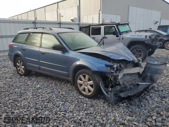 2008 Subaru Outback i z VIN 4S4BP61C587302981, wystawiony jako Copart lot #57632325 z przebiegiem 94 970 mil mil oraz Szkoda całkowita • Salvage title. Historia ofert i sprzedaży dostępna na DreamBid. Obrazek 4.