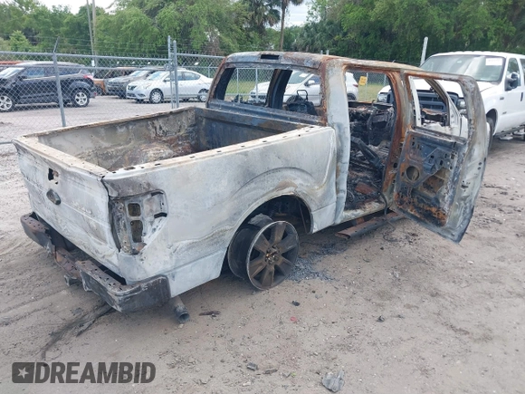 2014 Ford F-150 XL with VIN 1FTFW1EF5EKG03064, listed as a IAAI auction lot 41832417 with Not provided miles and . Bid and sale history available at DreamBid. Image 4.
