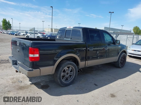 2006 Ford F-150 XLT with VIN 1FTPW12V26FB68613, listed as a IAAI auction lot 42065760 with 163,405 mi miles. Bid and sale history available at carsss.com. Image 4.