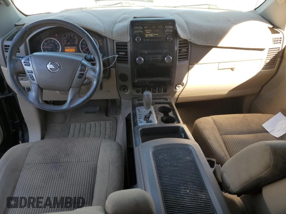 2014 Nissan Titan SE with VIN 1N6AA0CA4EN503074, listed as a Copart auction lot 44261495 with 241,098 mi miles and Salvage Title. Bid and sale history available at carsss.com. Image 8.