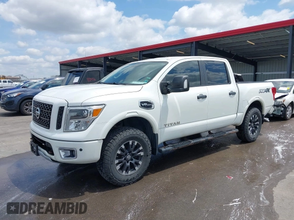 2017 Nissan Titan Platinum Reserve с VIN 1N6AA1E50HN509870, выставлен на аукционе IAAI как лот 42445829 с пробегом 150 369 миль миль и . История ставок и продаж доступна на DreamBid. Изображение 2.