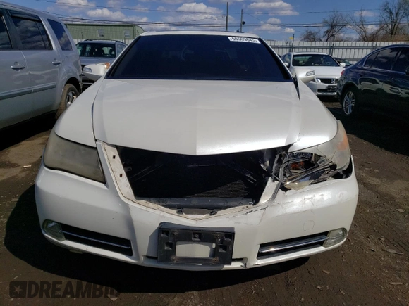 2009 Acura RL Tech Pkg with VIN JH4KB26629C000733, listed as a Copart auction lot 50509645 with 152,387 mi miles and Salvage Title. Bid and sale history available at carsss.com. Image 5.