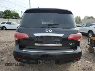 2012 Infiniti QX56 7-passenger z VIN JN8AZ2NE6C9020963, wystawiony jako Copart lot #58392675 z przebiegiem 256 752 mil mil oraz Szkoda całkowita • Salvage title. Historia ofert i sprzedaży dostępna na DreamBid. Obrazek 6.