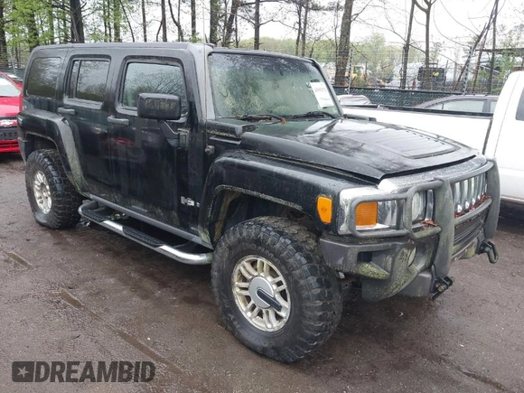 2006 Hummer H3 with VIN 5GTDN136368154620, listed as a IAAI auction lot 41955170 with 159,077 mi miles. Bid and sale history available at carsss.com. Image 1.