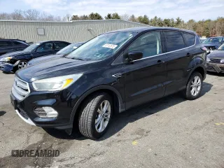 2017 Ford Escape SE with VIN 1FMCU9GD6HUD14508, listed as a Copart auction lot 49112575 with 77,668 mi miles and Salvage Title. Bid and sale history available at DreamBid. Image 1.