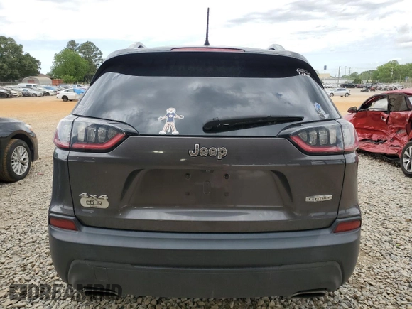 2019 Jeep Cherokee Latitude Plus with VIN 1C4PJMLN8KD123969, listed as a Copart auction lot 54784235 with 119,468 mi miles and Salvage title. Bid and sale history available at DreamBid. Image 6.