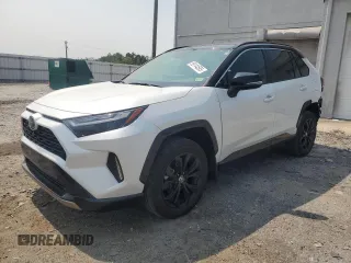 2023 Toyota RAV4 Hybrid XSE with VIN JTME6RFV7PD542467, listed as a Copart auction lot 59144595 with 18,943 mi miles and Salvage title. Bid and sale history available at DreamBid. Image 1.
