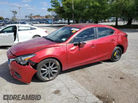 2018 Mazda 3 Touring with VIN 3MZBN1V37JM211629, listed as a Copart auction lot 76329334 with 137,349 mi miles and Salvage Title. Bid and sale history available at DreamBid. Image 1.