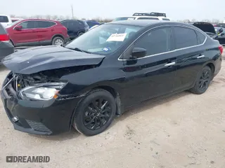 2018 Nissan Sentra S with VIN 3N1AB7AP4JY263265, listed as a IAAI auction lot 41726061 with 67,833 mi miles. Bid and sale history available at carsss.com. Image 2.
