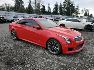 2016 Cadillac ATS-V with VIN 1G6AN1RY8G0166235, listed as a Copart auction lot 86364194 with 47,524 mi miles and Salvage Title. Bid and sale history available at carsss.com. Image 4.