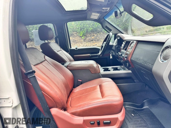 2012 Ford F-350 XL with VIN 1FT8W3BT2CEC01397, listed as a Copart auction lot 60002025 with Not provided miles and Clean title. Bid and sale history available at DreamBid. Image 5.