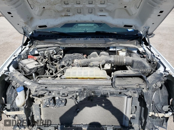 2023 Ford F-150 XL with VIN 1FTMF1CB2PKF50639, listed as a Copart auction lot 56334885 with 42,790 mi miles and Salvage title. Bid and sale history available at DreamBid. Image 11.