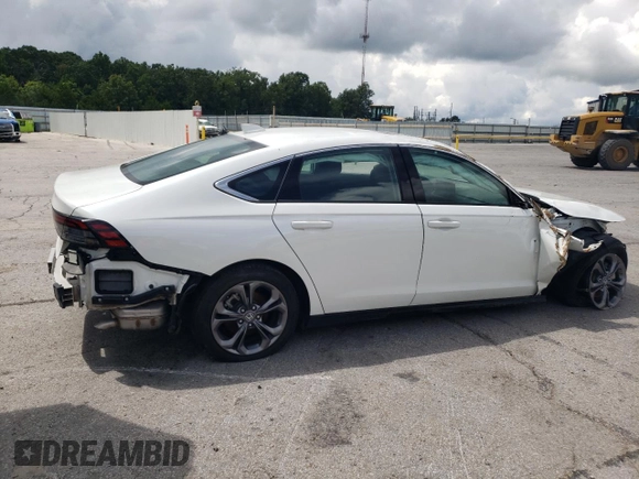 2024 Honda Accord EX with VIN 1HGCY1F34RA044623, listed as a Copart auction lot 64500405 with Not provided miles and Salvage title. Bid and sale history available at DreamBid. Image 3.