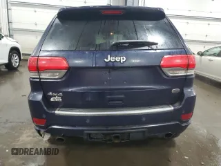 2017 Jeep Grand Cherokee Overland with VIN 1C4RJFCT0HC842974, listed as a Copart auction lot 45971555 with 0 mi miles and Non Repairable. Bid and sale history available at carsss.com. Image 6.