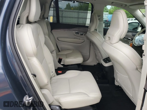 2022 Volvo XC90 Inscription with VIN YV4A221L3N1825175, listed as a Copart auction lot 57936225 with 52,499 mi miles and Salvage title. Bid and sale history available at DreamBid. Image 11.