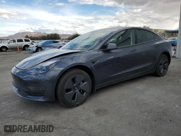2023 Tesla Model 3 с VIN 5YJ3E1EA9PF482498, выставлен на аукционе Copart как лот 48426165 с пробегом Не указан миль и Списание • Salvage title. История ставок и продаж доступна на DreamBid. Изображение 1.