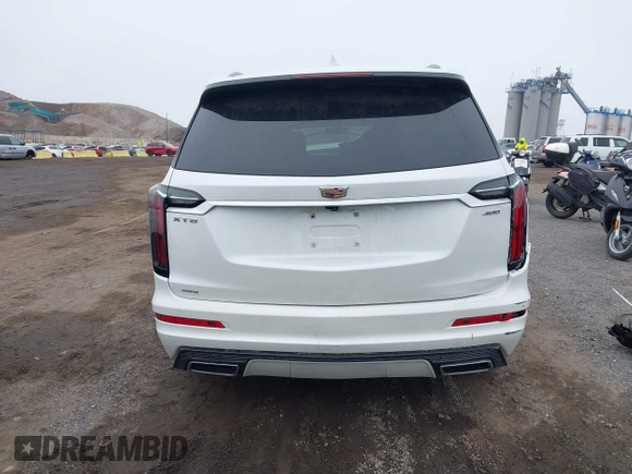 2023 Cadillac XT6 AWD Sport with VIN 1GYKPHRS1PZ155437, listed as a IAAI auction lot 41758495 with 22,949 mi miles. Bid and sale history available at carsss.com. Image 16.