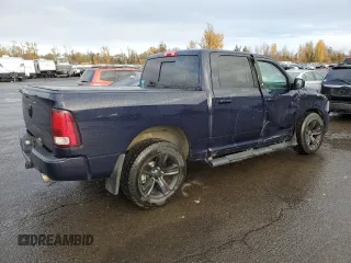 2016 Ram 1500 Sport with VIN 1C6RR7MT5GS381974, listed as a Copart auction lot 81850024 with 96,312 mi miles and Salvage title. Bid and sale history available at DreamBid. Image 3.