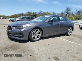2023 Acura TLX Technology с VIN 19UUB5F42PA000350, выставлен на аукционе Copart как лот 53518465 с пробегом 23 944 миль миль и Списание • Salvage title. История ставок и продаж доступна на DreamBid. Изображение 1.