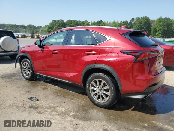 2019 Lexus NX 300 with VIN JTJBARBZ9K2217234, listed as a Copart auction lot 61817155 with 45,422 mi miles and Salvage title. Bid and sale history available at DreamBid. Image 2.
