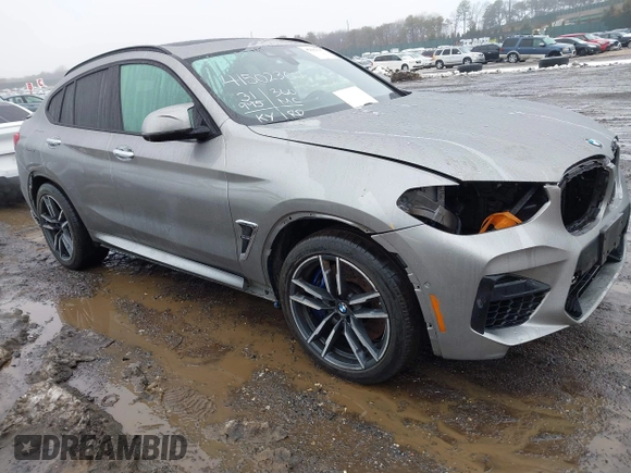 2021 BMW X4 M z VIN 5YMUJ0C01M9F26207, wystawiony jako IAAI lot #41502307 z przebiegiem 31 995 mil mil oraz . Historia ofert i sprzedaży dostępna na DreamBid. Obrazek 1.