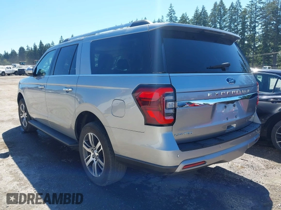 2024 Ford Expedition Max Limited with VIN 1FMJK2A80REA59205, listed as a IAAI auction lot 42691691 with 51,948 mi miles and . Bid and sale history available at DreamBid. Image 3.