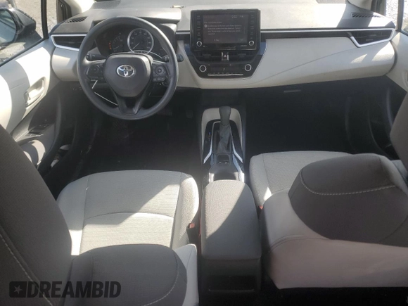 2022 Toyota Corolla LE with VIN 5YFEPMAE4NP338856, listed as a Copart auction lot 46145135 with 80,465 mi miles and Salvage Title. Bid and sale history available at carsss.com. Image 8.