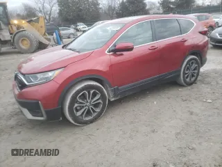 2021 Honda CR-V EX-L z VIN 2HKRW2H81MH613037, wystawiony jako Copart lot #43398815 z przebiegiem 32 357 mil mil oraz Szkoda całkowita • Salvage title. Historia ofert i sprzedaży dostępna na DreamBid. Obrazek 1.